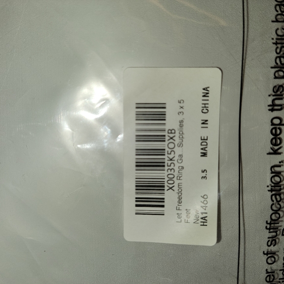 NWT Let Freedom Ring Outdoor Flag - Picture 7 of 7